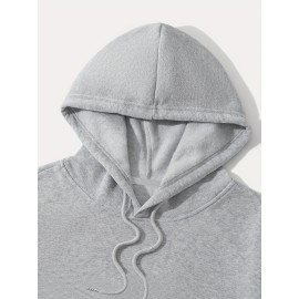 SKATEBOARDING Print Men's Pullover Hoodie - Long Sleeve Hooded Sweatshirt for Autumn/Winter